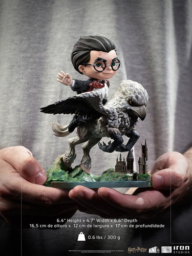 Figura Is Harry Potter Y Buckbeak Minico 39921 Iron Studios