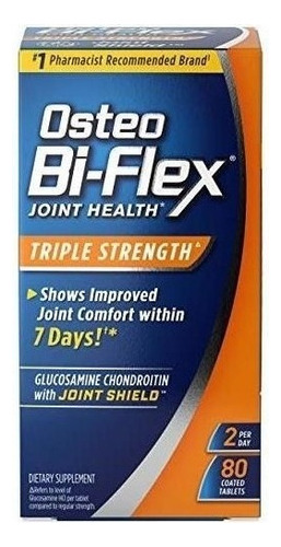 Osteo Bi-flex Triple Fuerza Glucosamina Condroitina 80 Tab