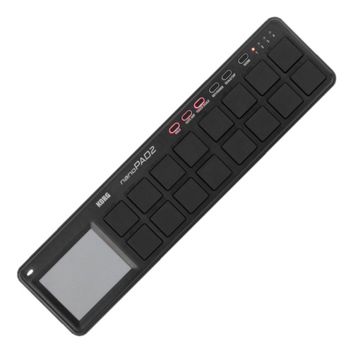 Controlador Midi Usb Color Negro, Korg Nanopad2-bk