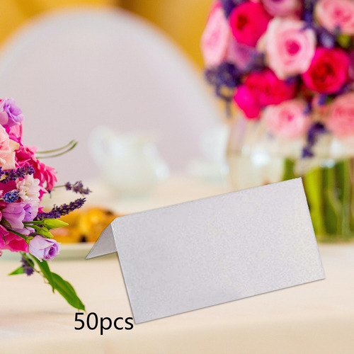 50x Tarjetas De Lugar De Boda Tarjetas De Mesa De Buffet
