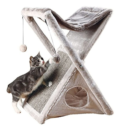 Trixie Productos Para Mascotas Torre De Gato Para Plegar
