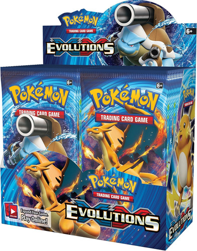 Cartas Pokemon Caja De 36 Sobres Sellados  Ingles  Evolution