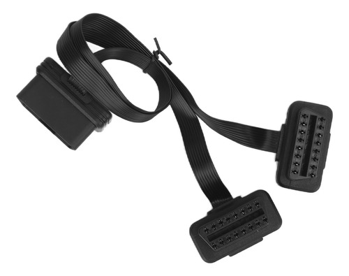 Conector De Diagnóstico, Cable De Extensión Plano Obd2 De 16