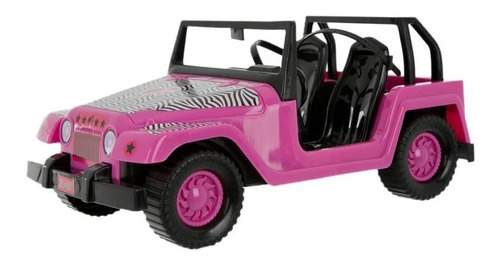 Jeep Auto Barbie Safari Con Stickers Mini Play 715