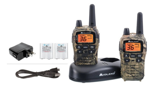 Radios 2 Vias Midland T75vp3 61km (38 Millas) Camuflaje Gmrs/frs
