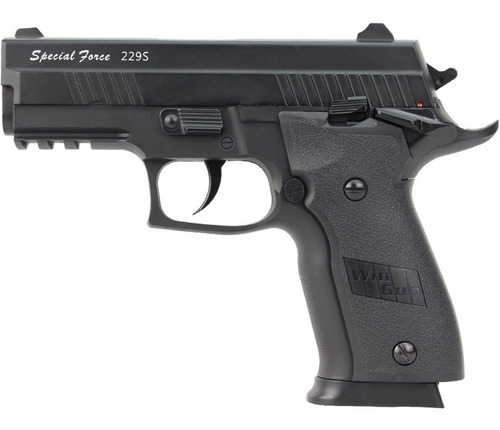 Pistola Pressão Wingun Rossi P226 X-5 Metal Co2 4,5mm