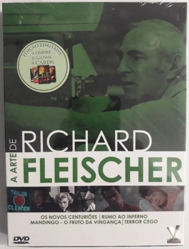 A Arte De Richard Fleischer - Box Com 2 Dvds