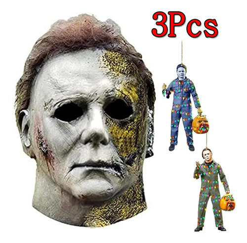 Máscara De Michael Myers, Máscara De Halloween Mata Y Colgan