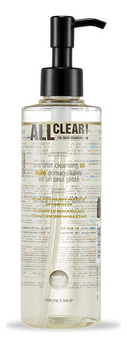 The Face Shop All Clear One-shot - Aceite Limpiador De Una S