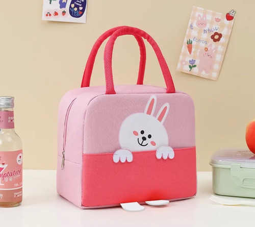 Imagen 3 de 6 de Lunchera Termica Infantil Animales