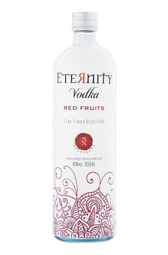 Vodka Eternity 5x Destilada - Sabor Aveludado