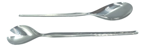Juego Cuchara Y Tenedor Ensalada 28cm Acero Inox Tramontina