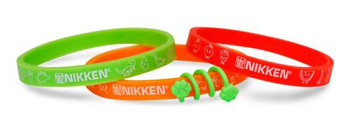 Nikken Spiral Tech Band Niños Y Niñas Pulseras De Colores