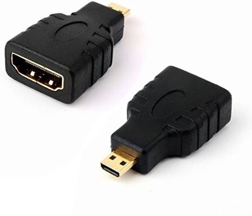 Ficha Adaptador Hdmi Hembra A Mini Micro Hdmi Macho