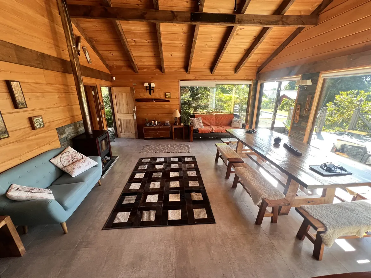 Imagen 2 de 30 de Casa En Parcela Con Hermosa Vista Al Volcán