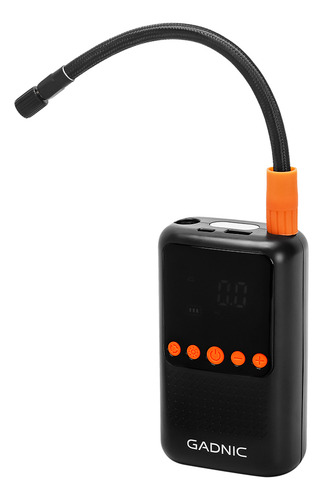Inflador Inálambrico Gadnic 12v 4000mah Multifunción Apagado Automático