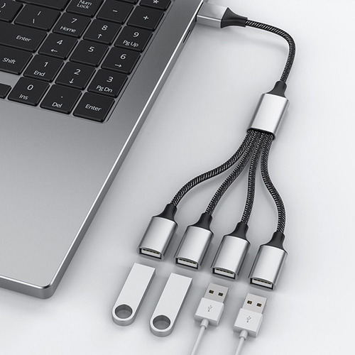 Divisor De Carga, Expansor Usb, Adaptador Otg, Hub Tipo C