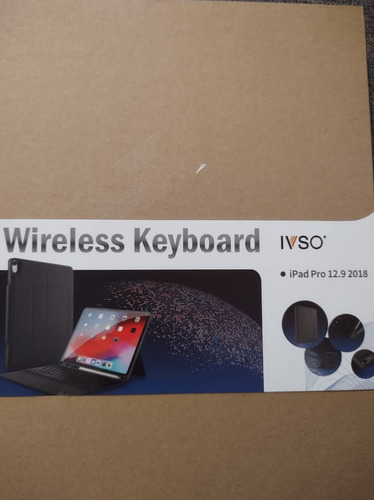 Teclado  Wireless Keyboard  De Marca Ivso iPad Pro 2018 