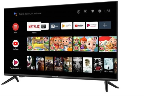 Smart TV de 55" Konka U5 Series 55U55A con pantalla LED 4K