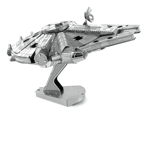 El Rompecabezas 3d Metal Kit Pinza+halcon Milenario Starwars