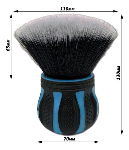 Car Detailing Brush Knob Like Handle Handy Tool Azul