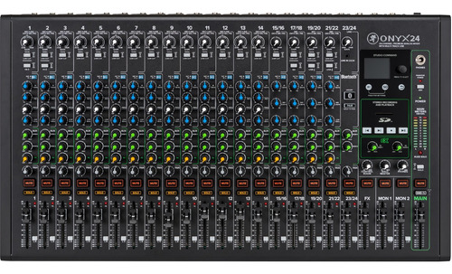 Consola 24 Canales Mackie Onyx 24 Grabacion Multi-trackusbfx