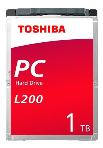 Disco Duro Para Notebooks Toshiba L200 1tb Sata 6.0gb/s 5400