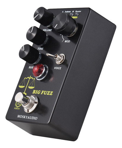 Pedal De Efectos Para Guitarra Moskyaudio Fuzz, Interruptor