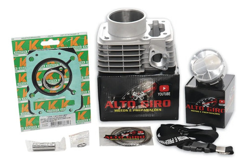 Kit 6mm  160cc Para  Fan 125 09 Em Diante Alto Giro