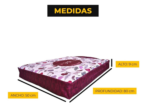 Imagen 6 de 8 de Cucha Perro Cama Para Perros 50x80 Espuma Siesta Time