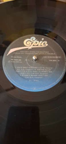 Lp Stevie Ray Vaughan Couldnt Stand The Weather Estandar (Usado)