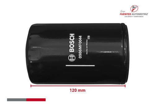 Filtro Aceite Vw Atlantic 1.7 L4 1984 1985 Bosch