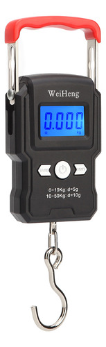 Báscula Con Gancho Colgante, 50 Kg/5 G, Pantalla Digital Lcd