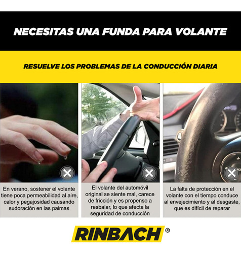 Cubre Volante Funda Redblack Gmc Terrain Denali 2022 Premium
