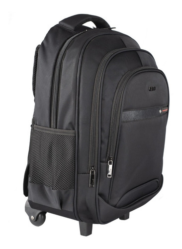Imagen 4 de 10 de Mochila Biwo Con Carro 2 Ruedas Portanotebook Carry On