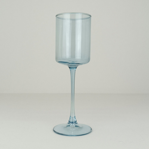 Copa Para Vino Vizcaina Rioja Vino 501ml - Pack De 6 Piezas Color Azul Claro