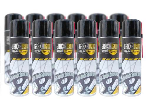 Caixa Com 12 Graxas Nano Ivory Sp2- Alta Performance - Spray