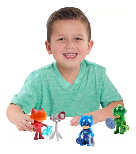 Pj Mask Super Moon Adventure Gekko Figura