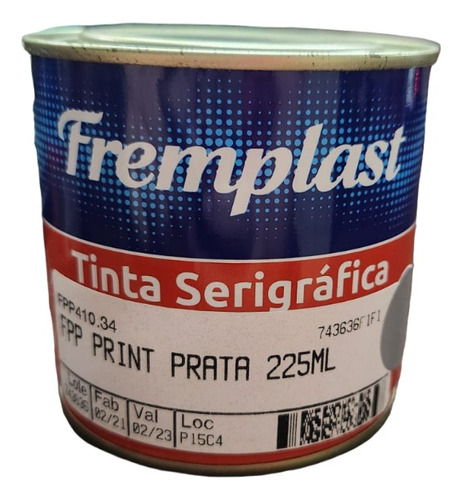 Tinta Para Copos Polipropileno (pp) Rígidos Fpp Print 225ml 