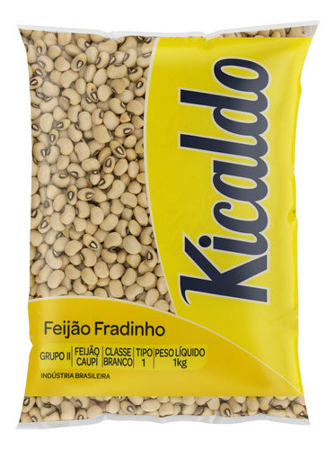 Feijão Fradinho Tipo 1 Kicaldo Pacote 1Kg