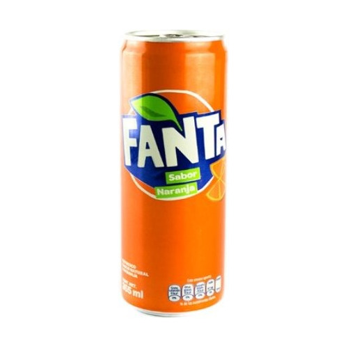 Refresco Fanta Naranja 12 Latas De 355ml C/u