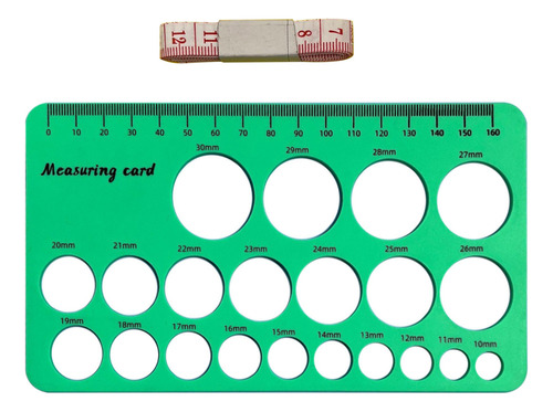 Una Regla De Pezón En Forma De Copa Para Medir El Tamaño De