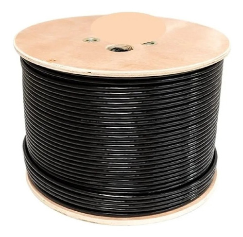 Cable Utp 4ps Cat 5e Doble Vaina Aluminio Cobreado Cca