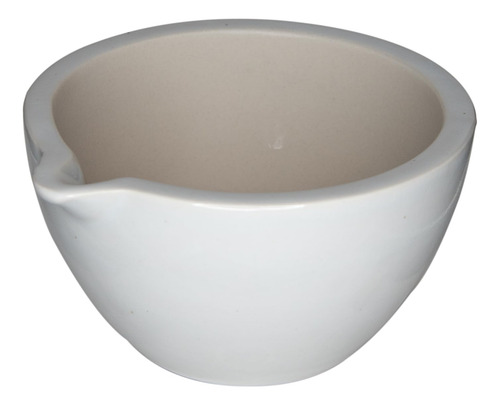 Mortero Y Pilón De Porcelana 160 Mm Profundidad 500 Ml