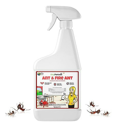 Ant Killer De 24 Oz Para Uso En Interiores Y Exteriores, Efi