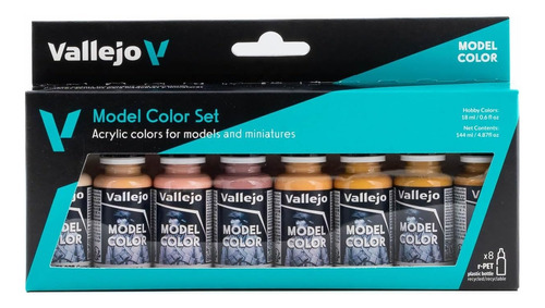 Tinta Vallejo Model Color Areia Clara - Pale Sand 70.837