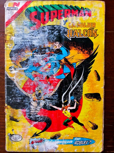 Superman Y La Mujer Halcón No.3-108 Comic Novaro Año-1982