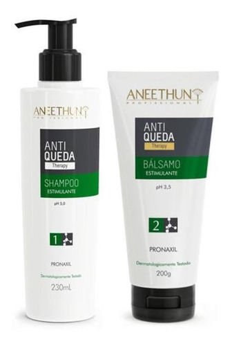 Kit Antiqueda Therapy Aneethun Shampoo 230ml E Bálsamo 200g