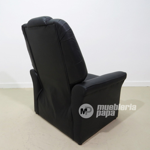 Sillon Reclinable Envio Gratis Inmediato Cuerina Negro