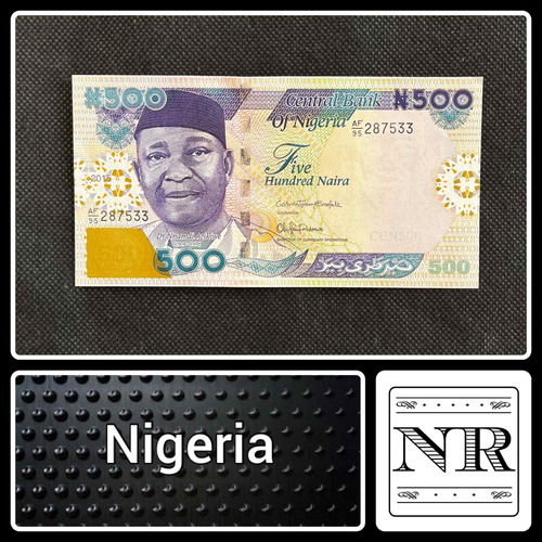 Nigeria - 500 Naira - Año 2015 - P #30 - África